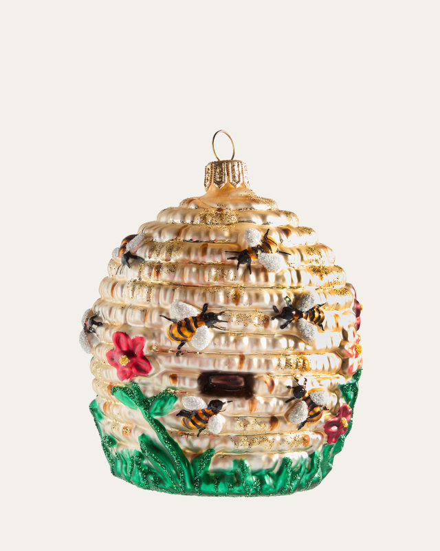 Beehive Christmas Ornament
